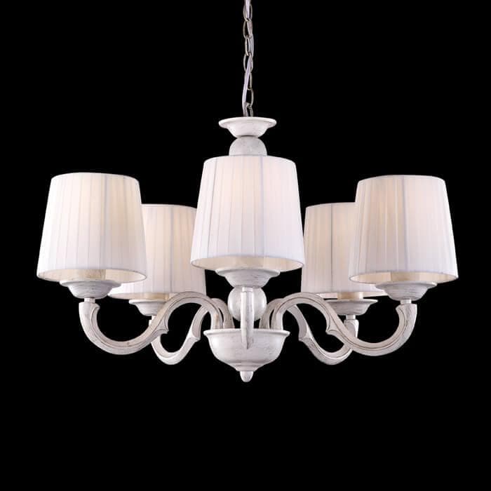 Arte Lamp Alba Белая Люстра 40W E27 A9395LM-5WG — миниатюра 6
