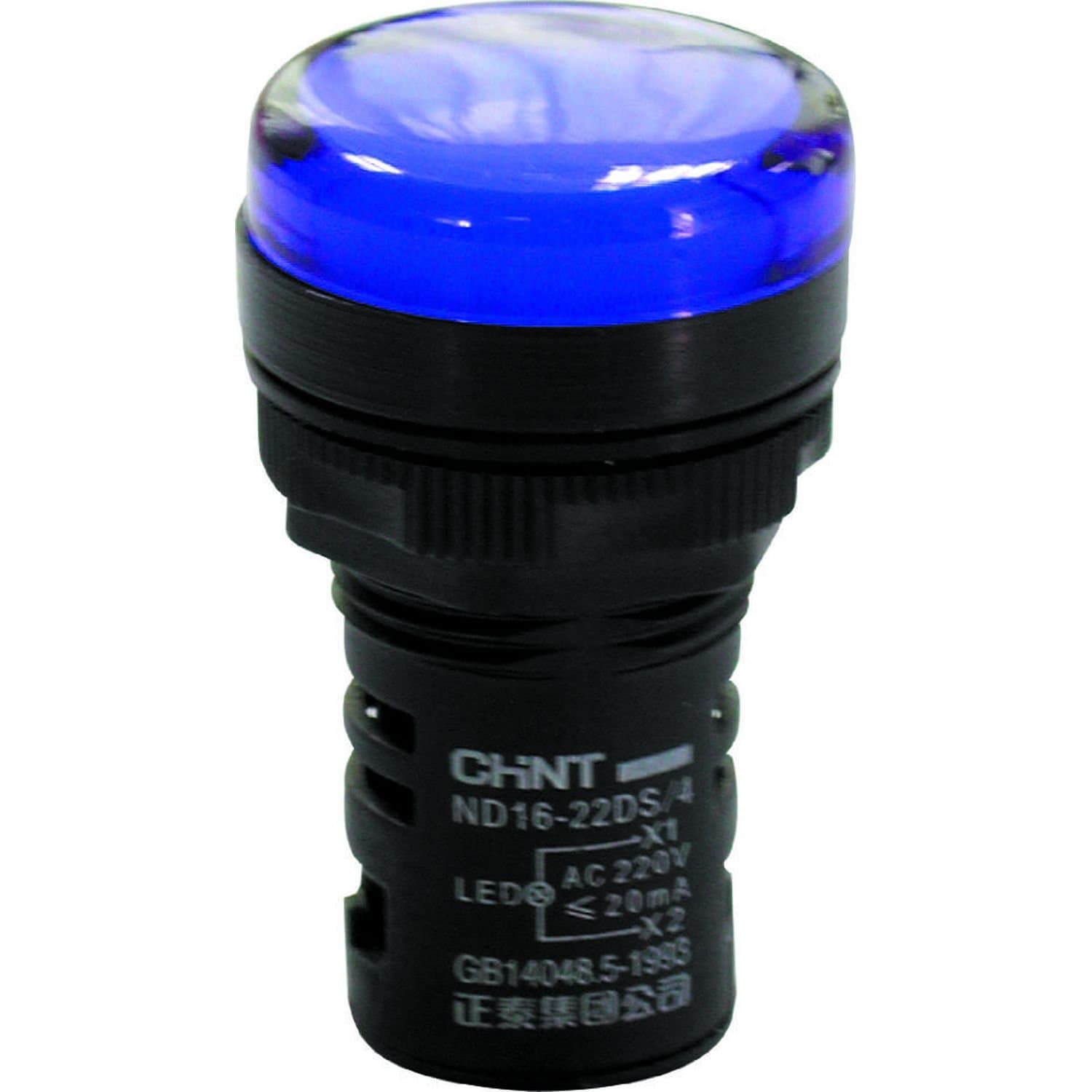 CHINT Индикатор ND16-22DS/4 синий АС380В (R)