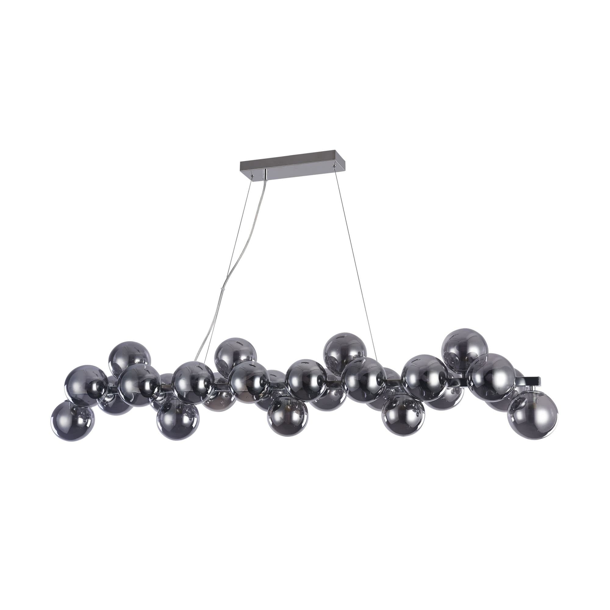 Maytoni Modern Dallas Хром Подвес 25xG9 28W MOD547PL-25CH — миниатюра 3
