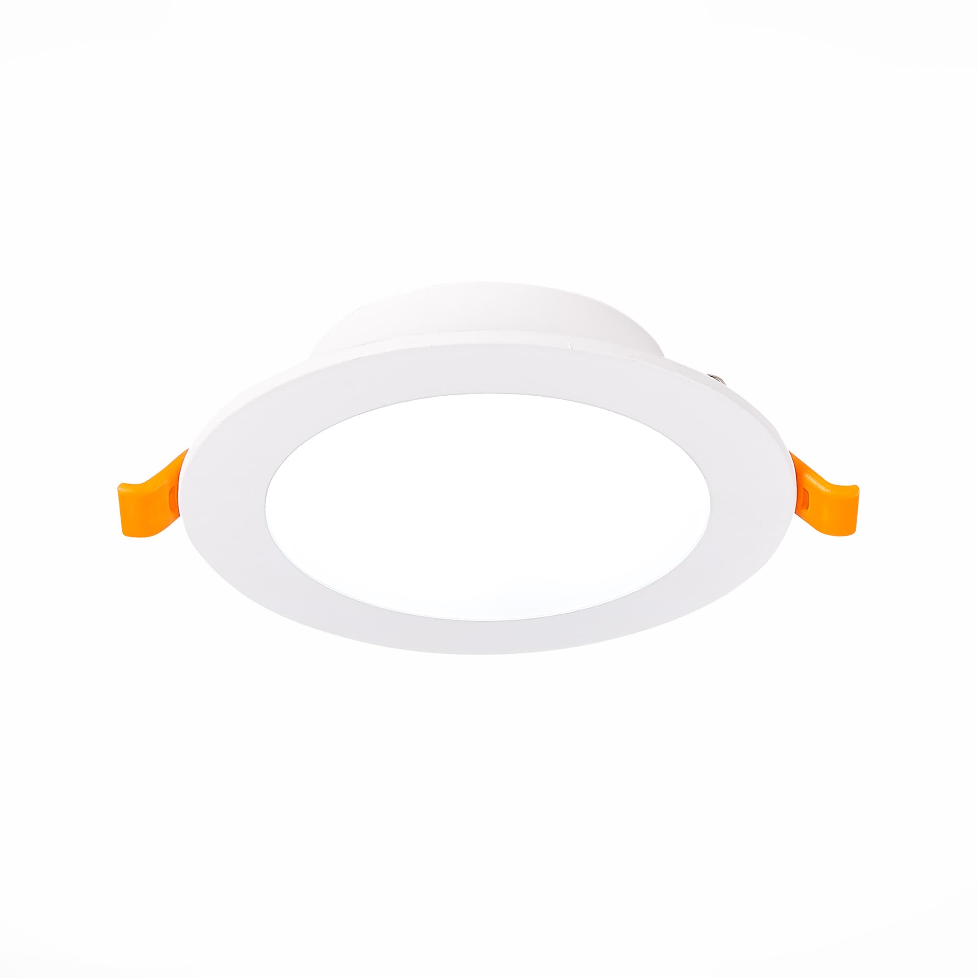 ST Luce ST210.538.08 Светильник встраиваемый Белый LED 1*8W 3000K 640Lm Ra80 110° IP20 D120xH30 220-240V