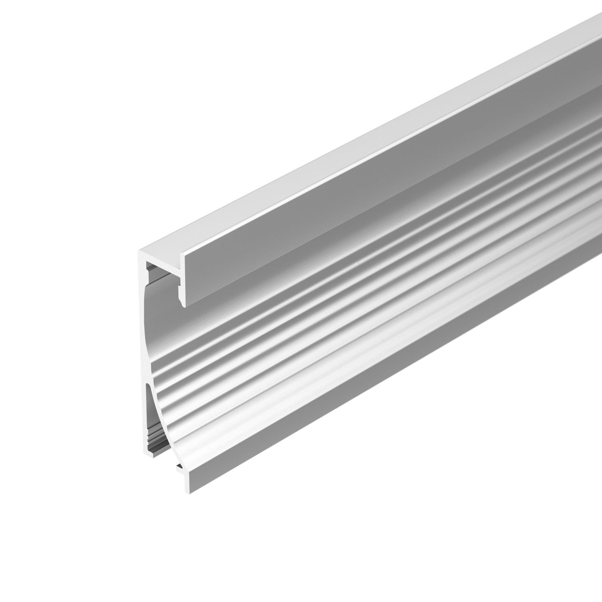 Arlight Профиль с экраном ALU-WALL-US-2000 ANOD+FROST (Алюминий) 014909 — миниатюра 3