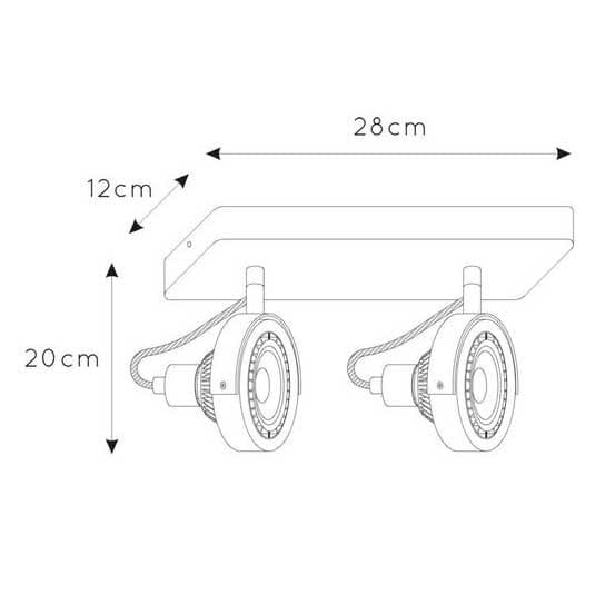 Lucide TALA LED Белый Спот 31931/24/31 — миниатюра 3