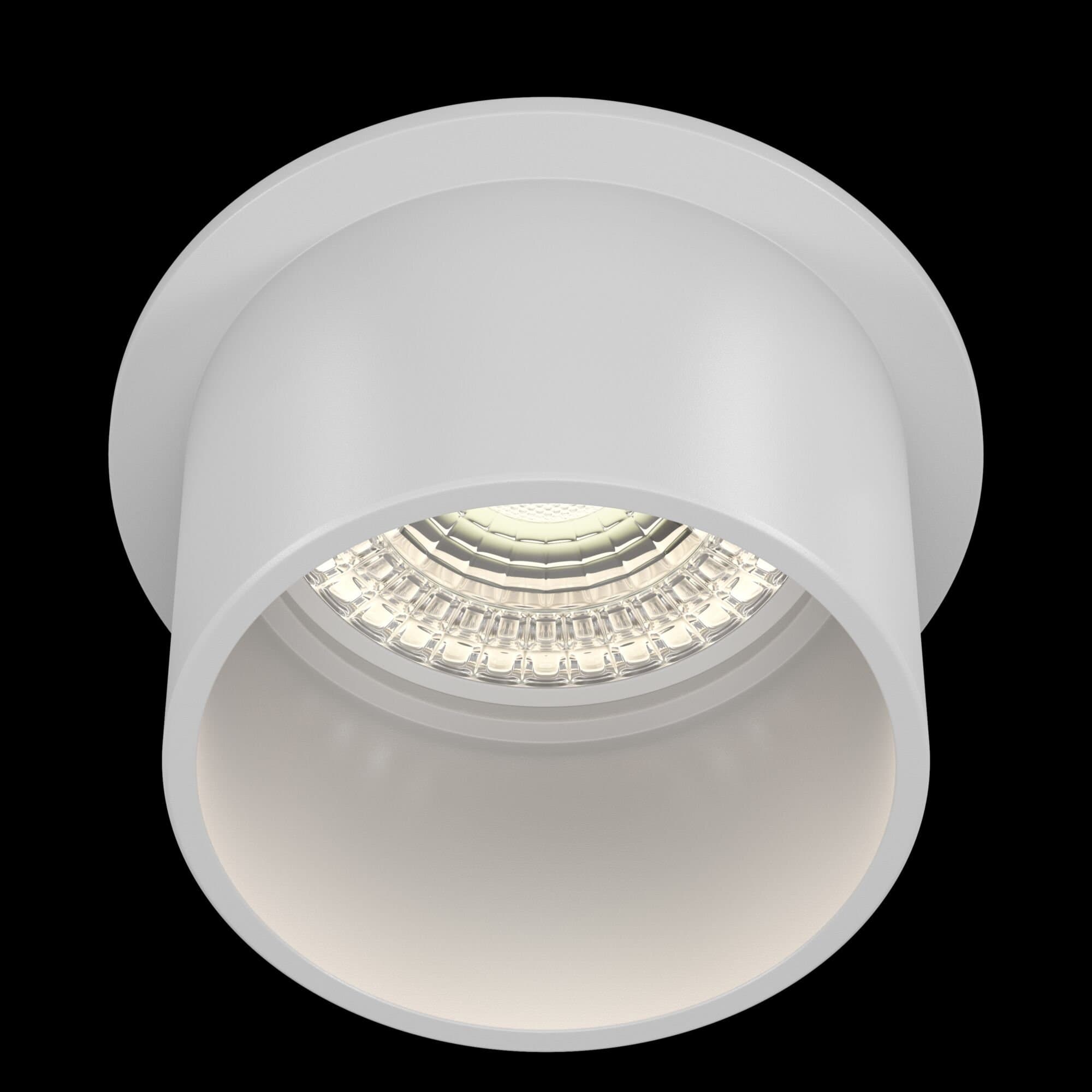 Maytoni Downlight Reif Белый Встраиваемый светильник DL050-01W — миниатюра 3