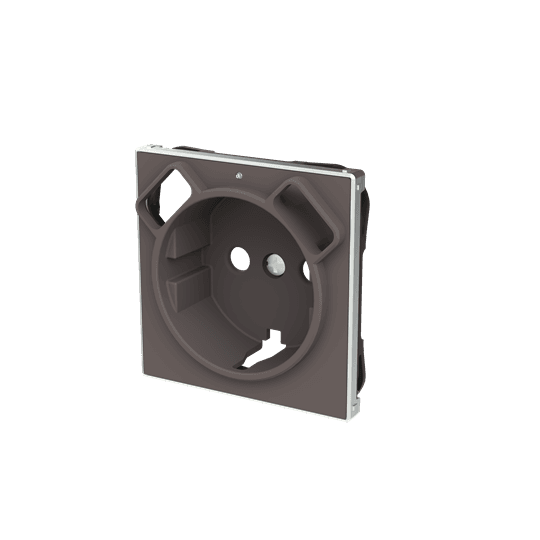 ABB SKY Тауп  Накладка для розетки SCHUKO с 2хUSB ЗУ, арт.8188.3 2CLA858830A6301 — миниатюра 2