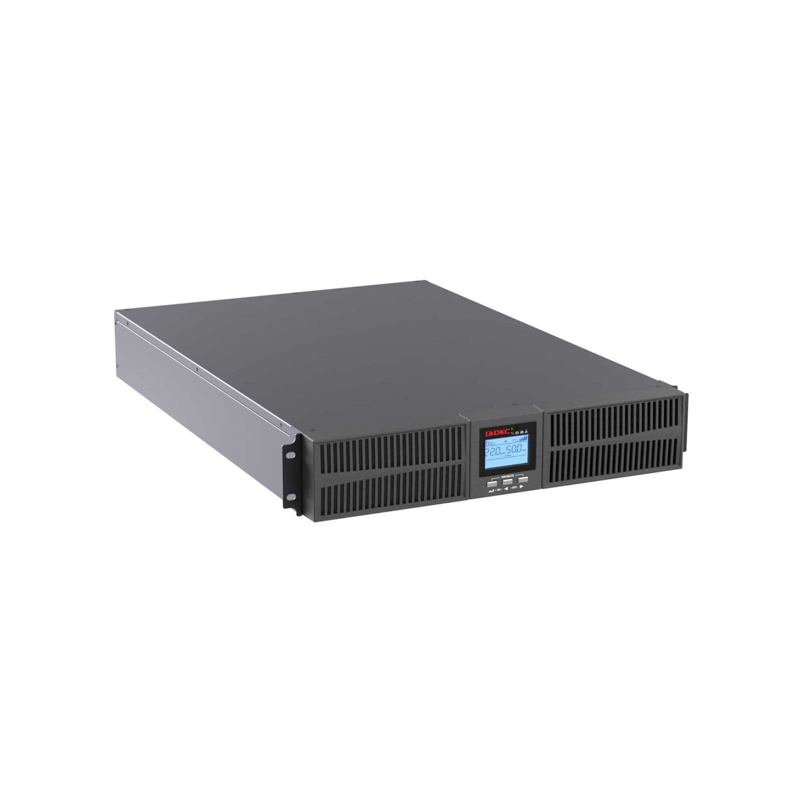DKC Онлайн ИБП ДКС серии Trio TM, 10 кВА/10 кВт, 1/1 или 3/1, EPO, USB, RS-232,клеммная колодка, 5 А, без АКБ, 9 Ач — миниатюра 2