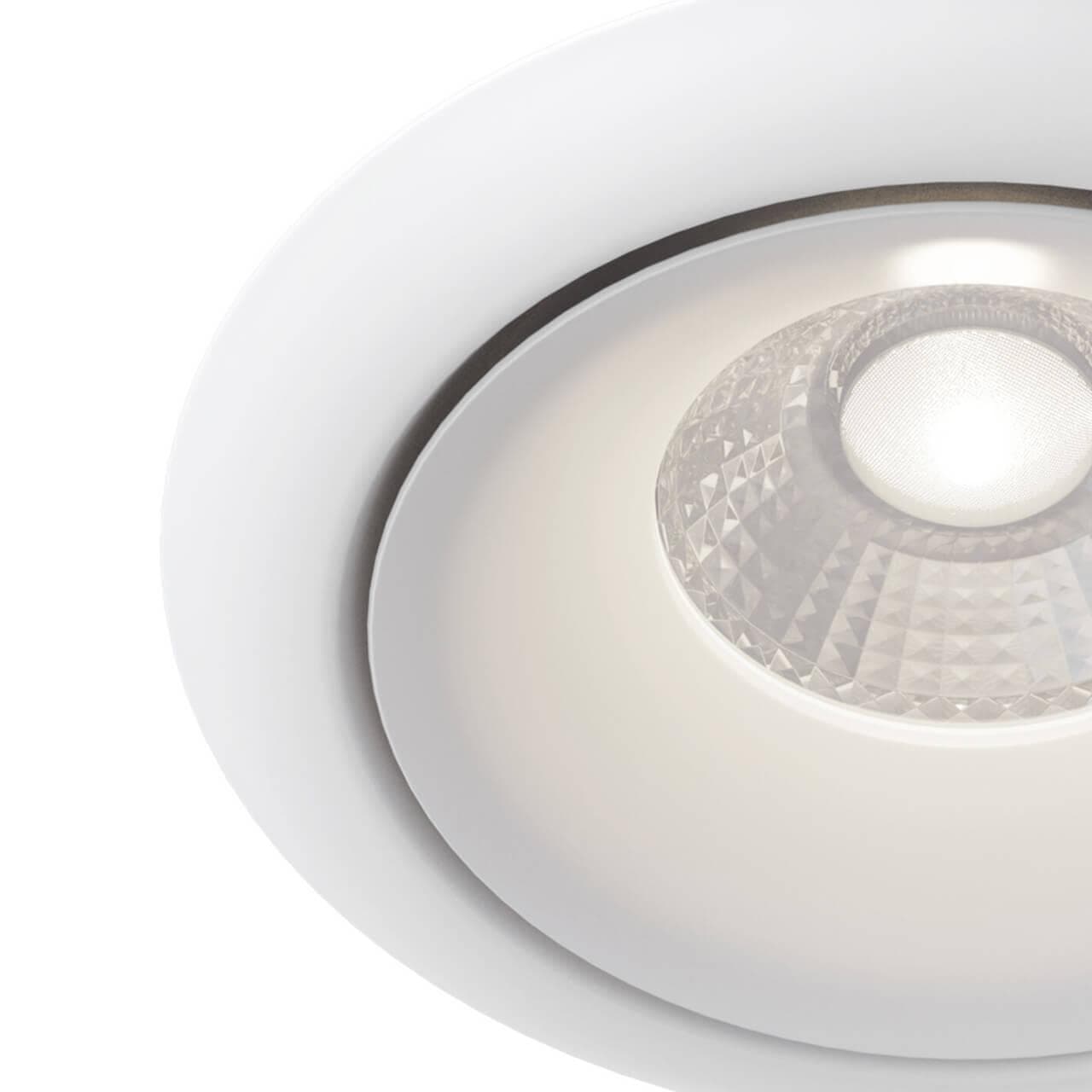 Maytoni Technical Zoom Белый Встраиваемый светильник LED 8W 650Лм DL031-2-L8W — миниатюра 6