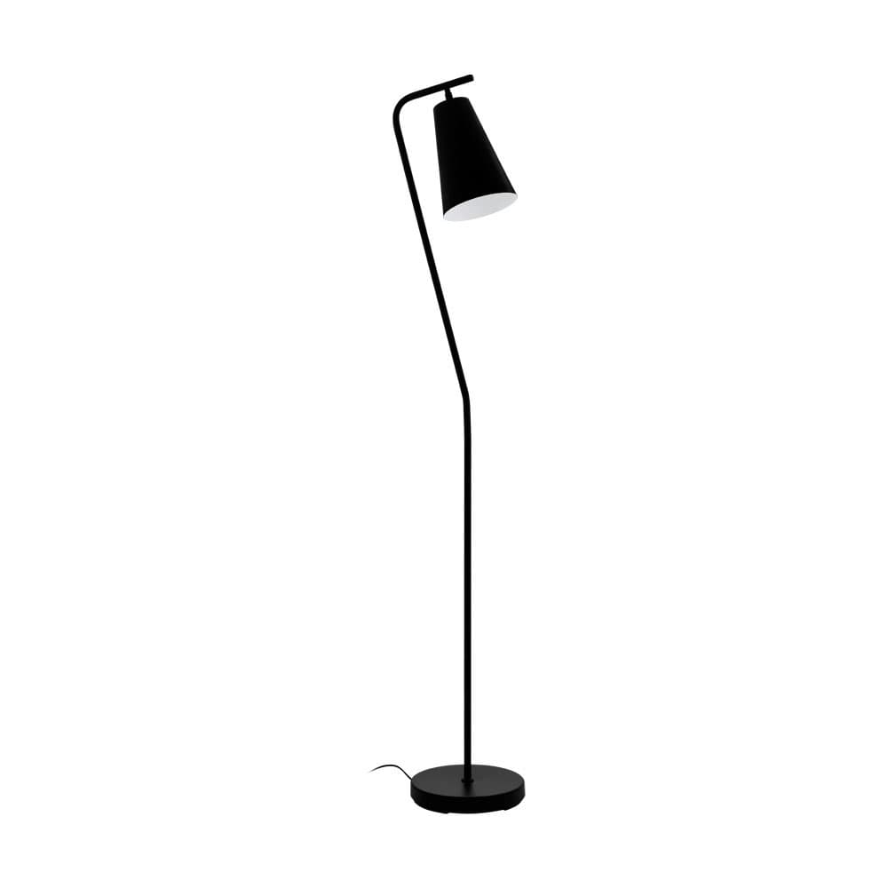 Eglo 98674 Торшер REKALDE, 1X40W(E27), сталь, черный, белый