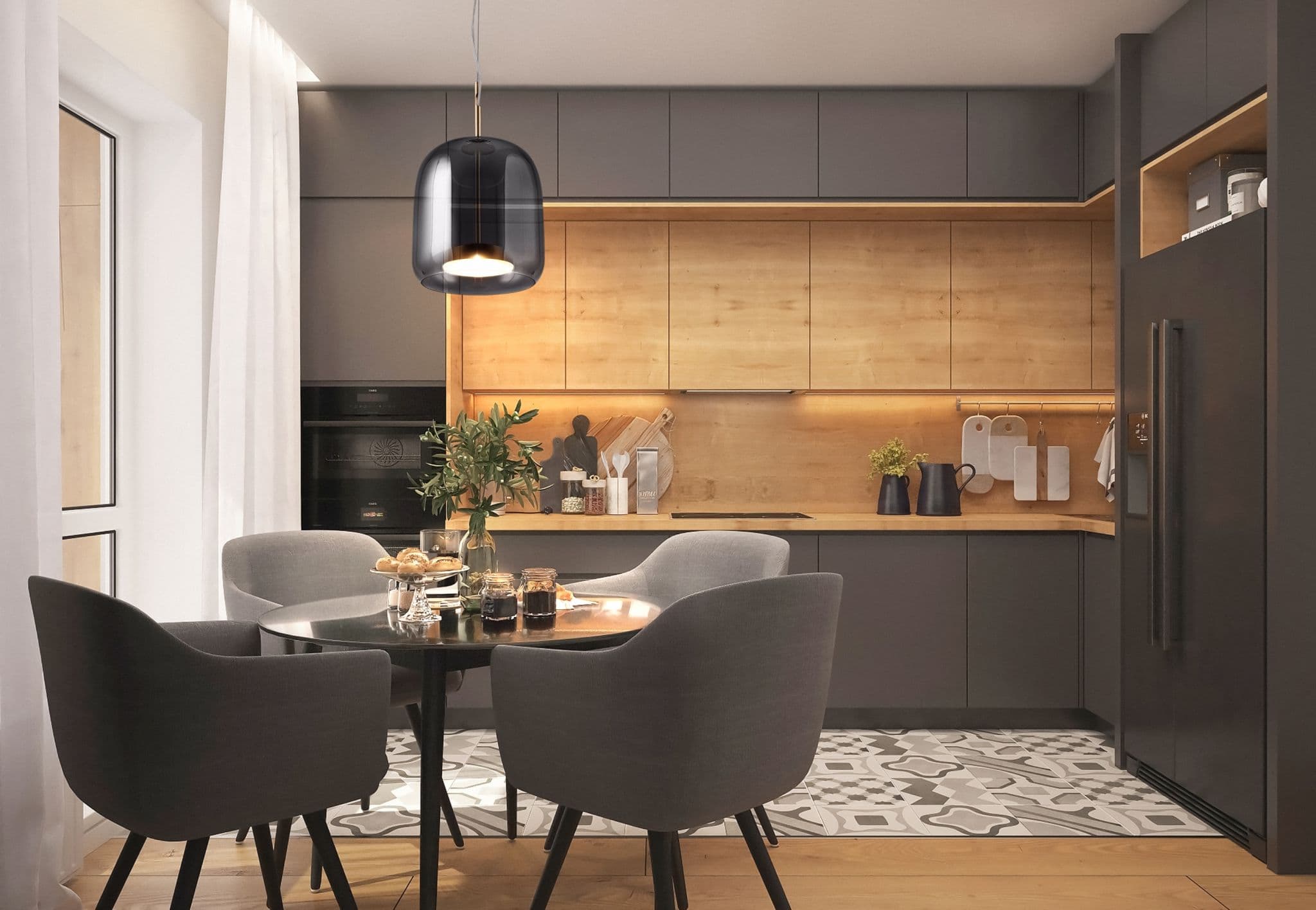 Maytoni Modern Бронза Светильник подвесной MOD128PL-L6SG — миниатюра 3