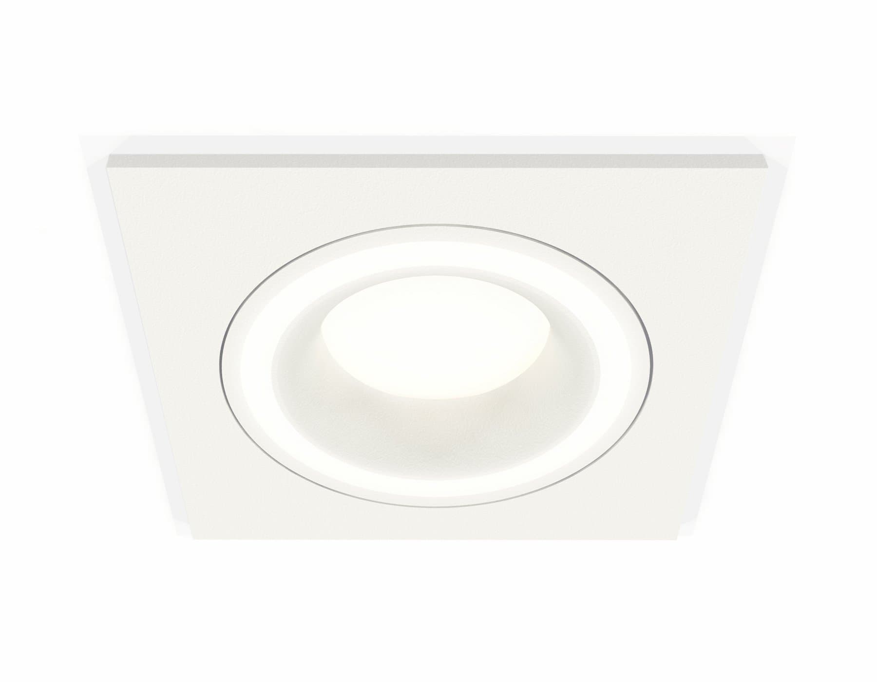 Ambrella Комплект встраиваемого светильника с акрилом XC7631040 SWH белый песок MR16 GU5.3 (C7631, N7110) — миниатюра 1