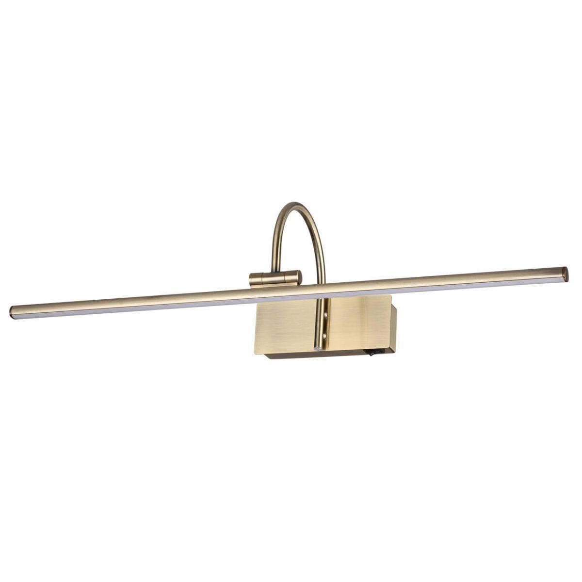 Odeon Light 4911/12WL WALLI ODL22 543 бронзовый/металл/акрил Подсветка для картин с выкл. LED 12W 4000К 570Лм GEBA — миниатюра 1