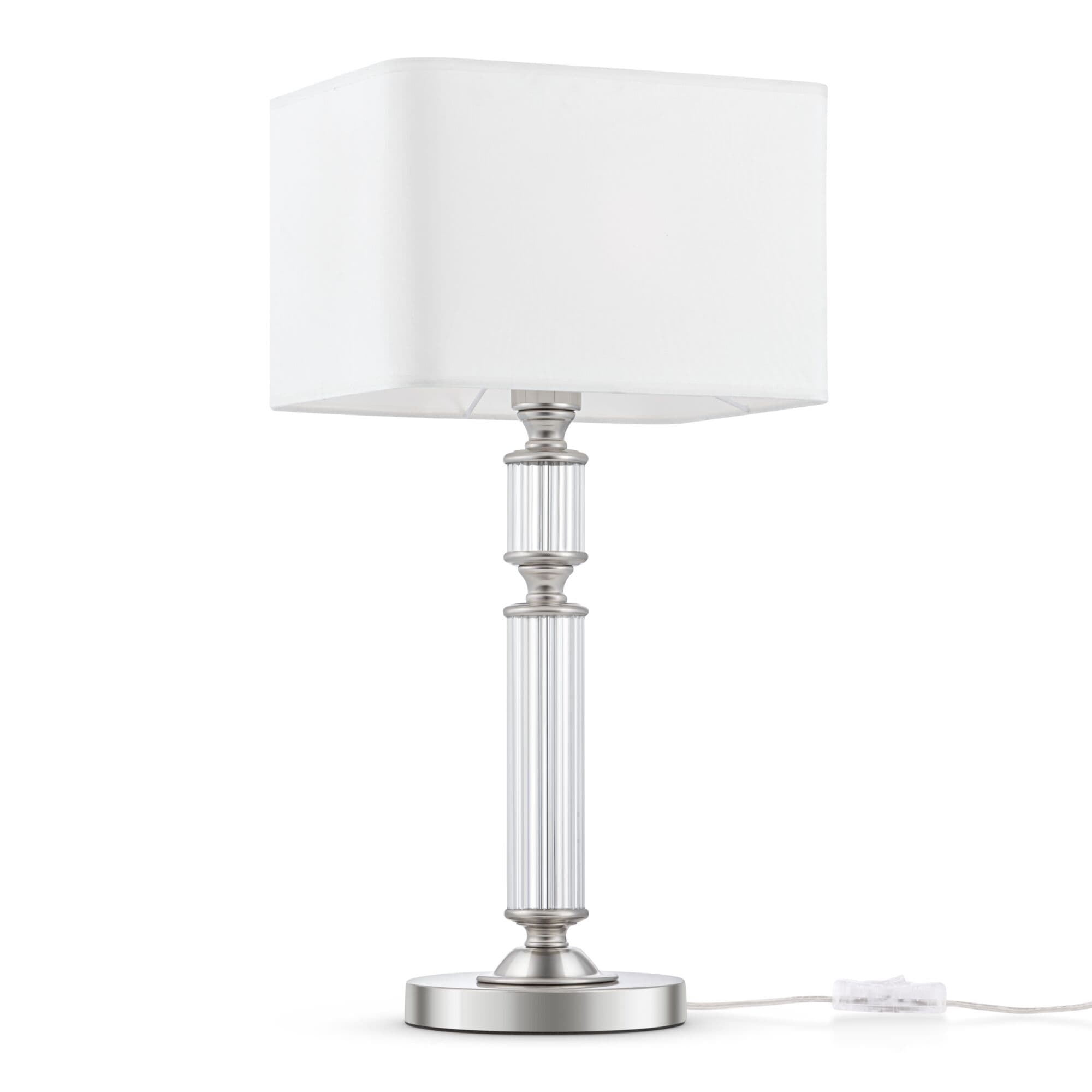 Maytoni Neoclassic Ontario Хром Настольная лампа E27 60W MOD020TL-01CH — миниатюра 2