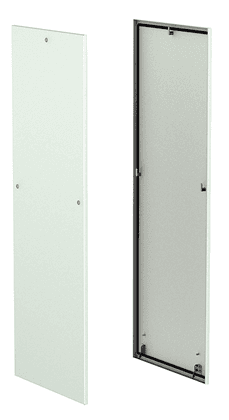 DKC Панель боковая для напольных 19" IT-корпусов ДКС серии CQE, 2 шт, 2200х800, RAL7035, старого образца