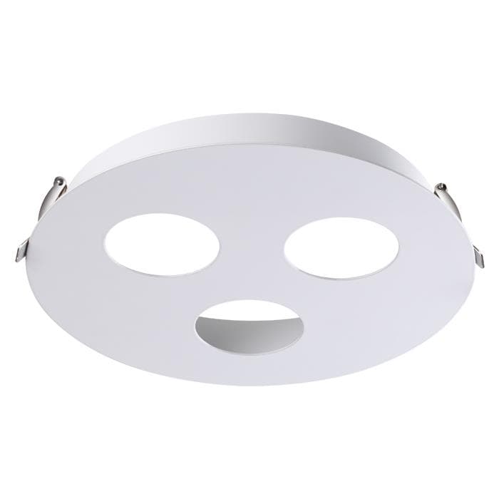 Novotech 370566 NT19 031 белый Встраиваемый светильник IP20 GU10 3*50W 220-240V CARINO