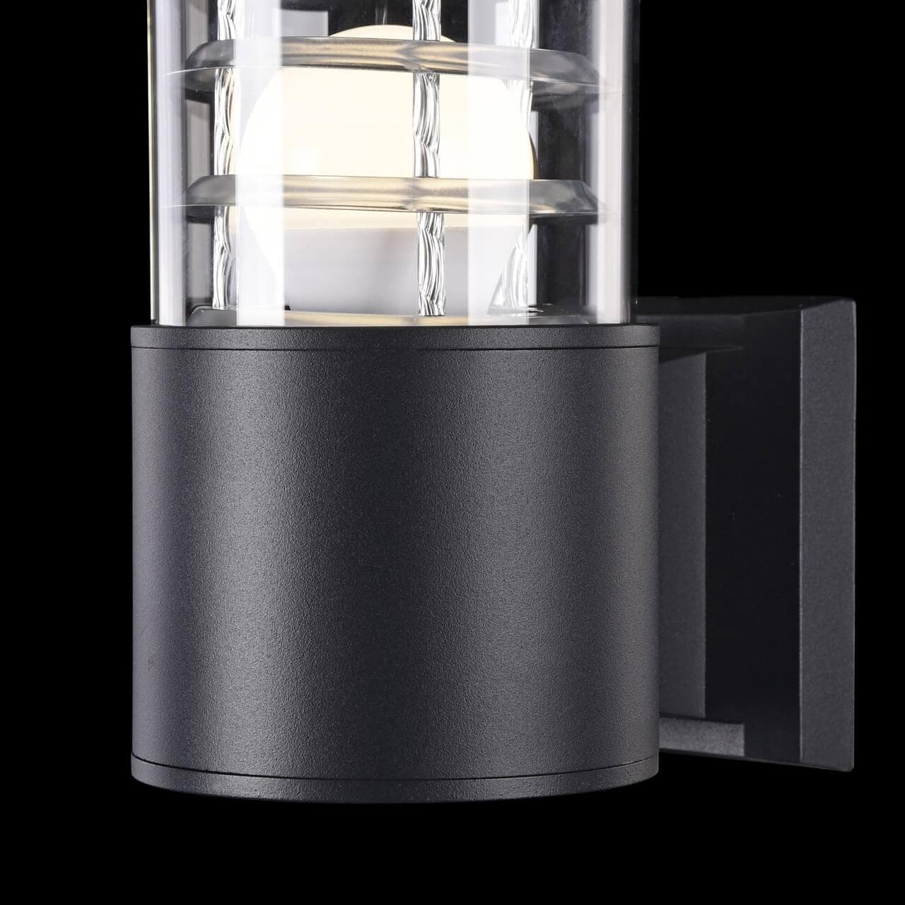 Maytoni Outdoor Bronx Черный Бра 1xE27 60W O576WL-01B — миниатюра 9