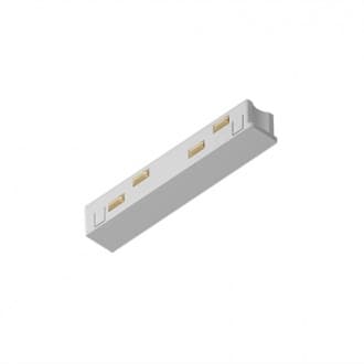 Technolight Коннектор токопроводящий прямой белый 84003-WH