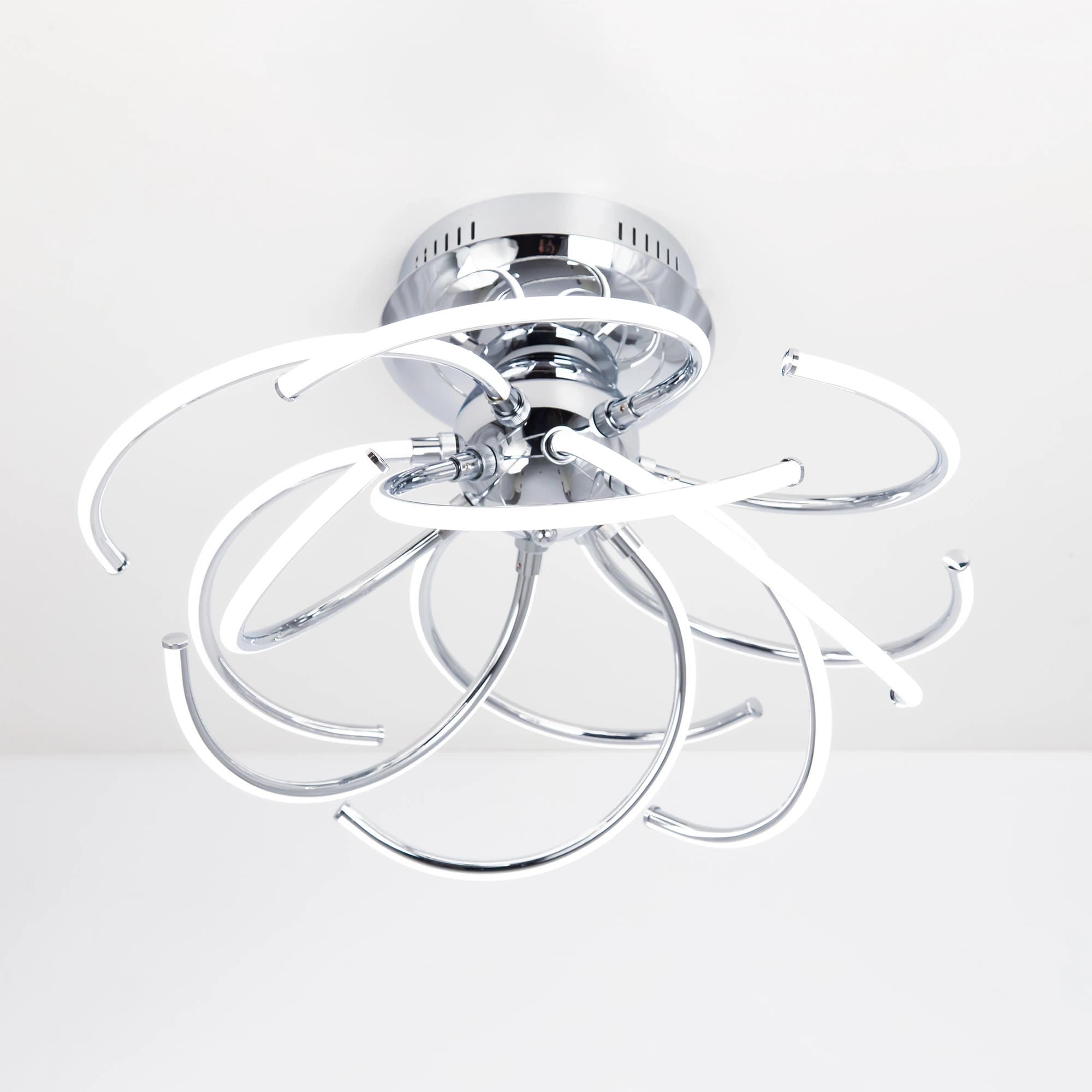 Citilux CL224121 Андромеда Хром Светильник Люстра — миниатюра 2