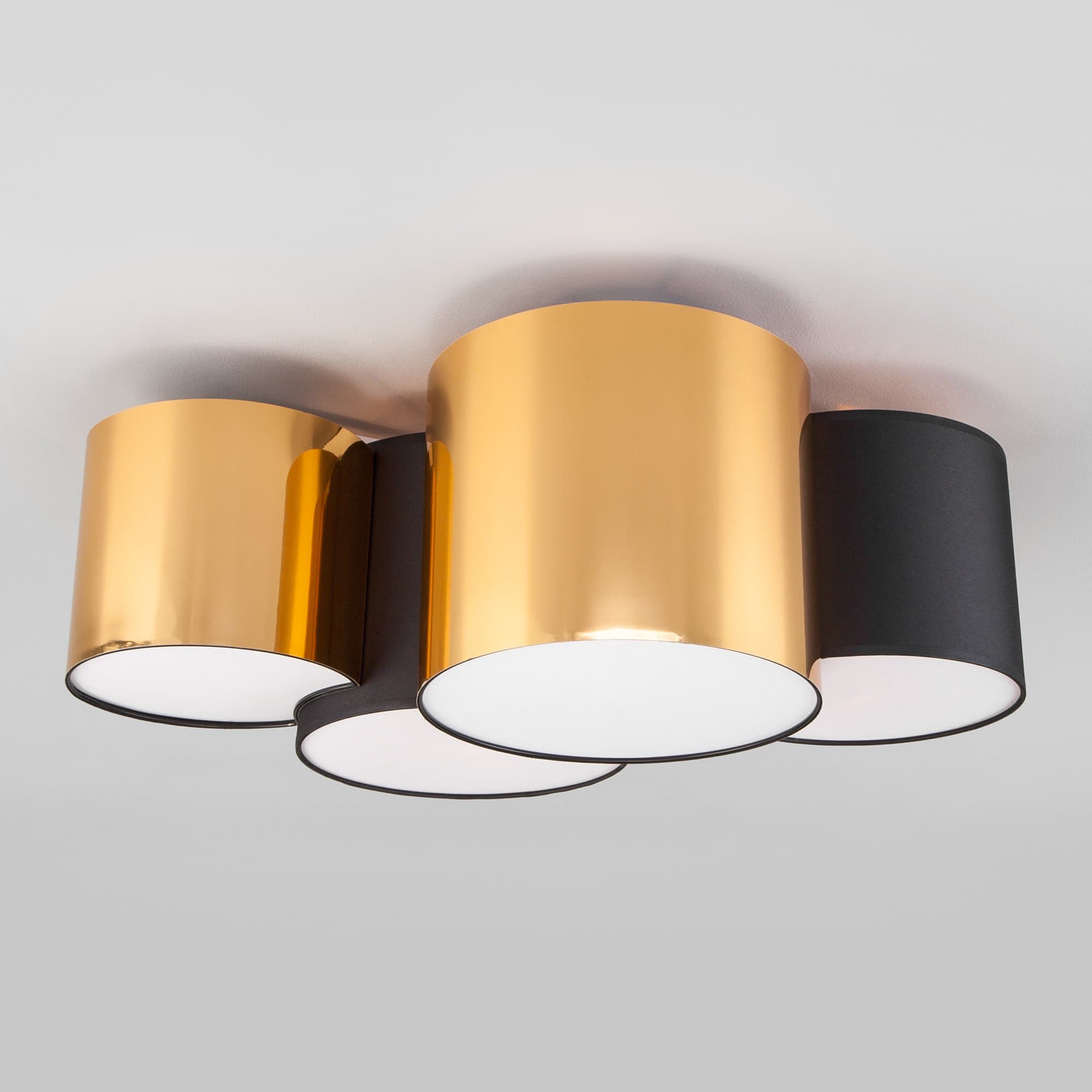 Eurosvet 3446 Светильник потолочный Mona Black/Gold a055678 — миниатюра 2