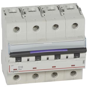 Legrand DX3 Автоматический выключатель 50кА 16А 4P D 410226 — миниатюра 2