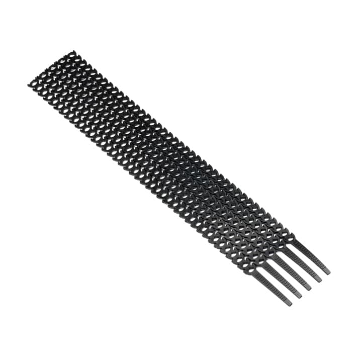 EKF PROxima Хомут гибкий (20 шт.) черный FlexSTRAP — миниатюра 3