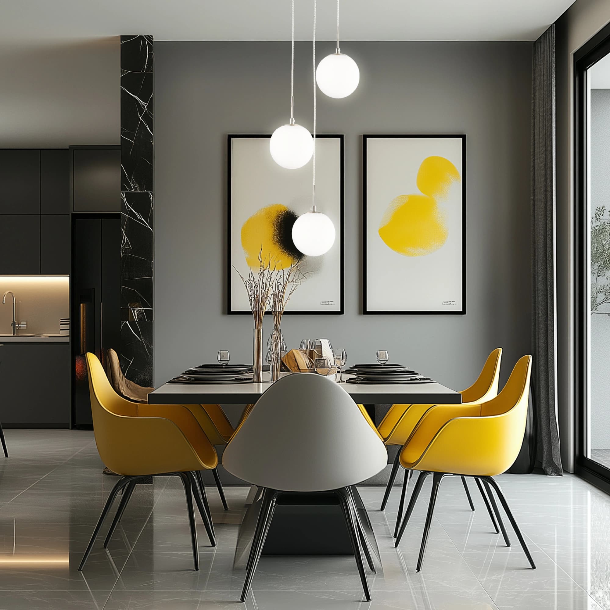 CITILUX CL102034 Томми Хром Матовый+ Белый Светильник Подвес — миниатюра 14