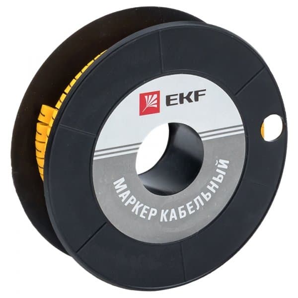 EKF PROxima Маркер кабельный 2,5 мм2 "7" (1000 шт.) (ЕС-1) — миниатюра 1