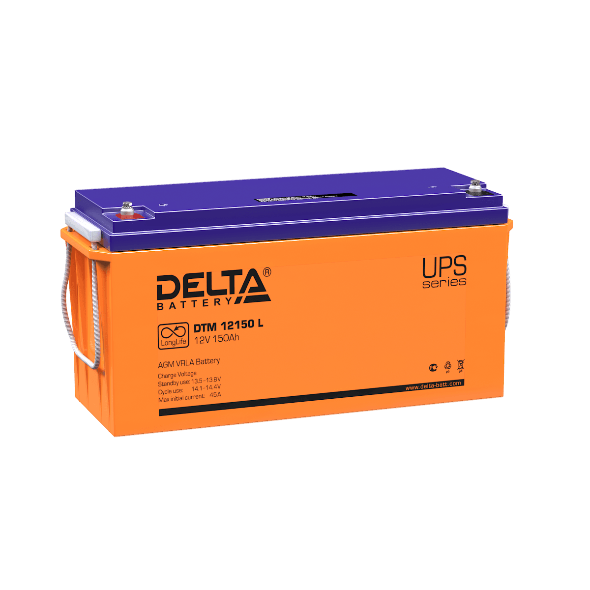 Delta Аккумуляторная батарея DTM 12150 I 12В/150Ач
