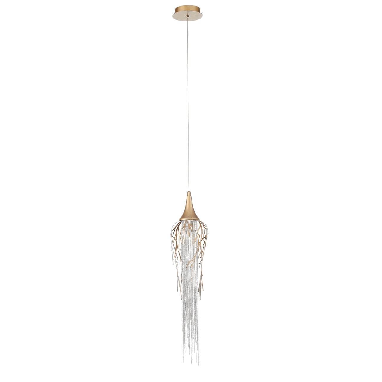 ST Luce SL1116.203.01 Подвес Золотой с патиной/Золотой с  патиной, Никель LED 1*5W — миниатюра 1