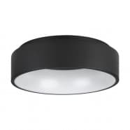 Eglo 390049 Потолочный светильник MARGHERA2, LED 25,5W, 3000lm, H135, Ø450, сталь, черный/пластик, белый
