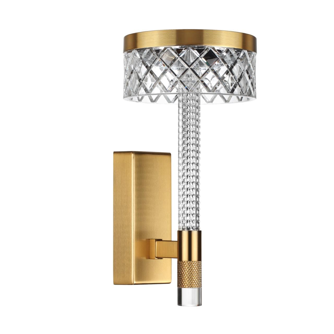 Odeon Light 5032/8WL L-VISION ODL24 античн.бронза/металл/акрил Бра LED 8W 4000K 543лм FIVRE