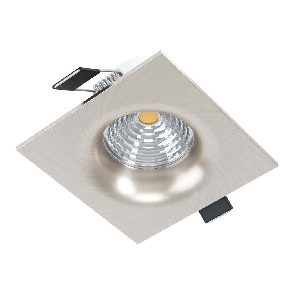 Eglo 98472 Cветодиодный встраиваемый светильник SALICETO димм., 6W(LED), 380lm, 88х88, 3000K, алюминий