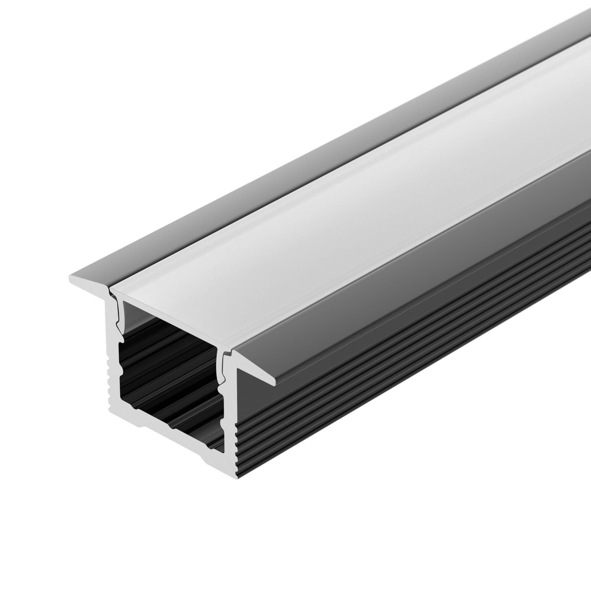 Arlight Профиль SL-SLIM-H13M-F25-2000 BLACK (Алюминий) 037114 — миниатюра 1
