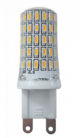 Jazzway Лампа PLED-G9 7W 2700K 400Lm 175-240V (пластик d16*50мм) .1039064B — миниатюра 1