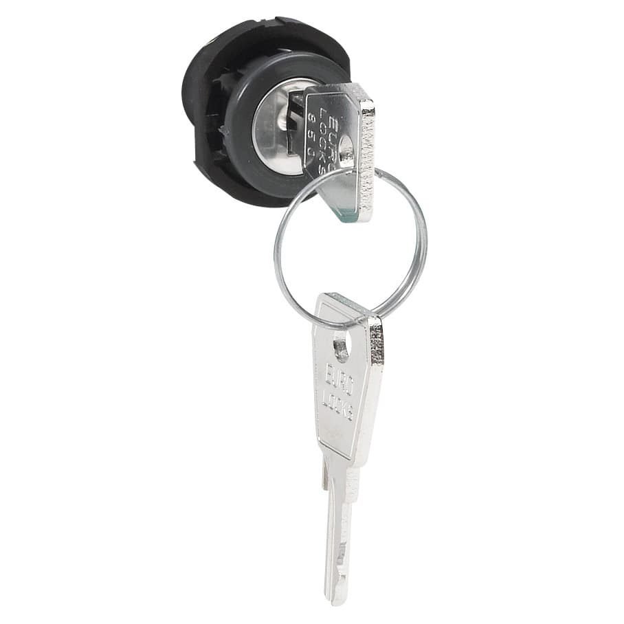Legrand Plexo/EkinoxeЗамок с ключом д/шкафов 01711-01716, 01741-01746 001766