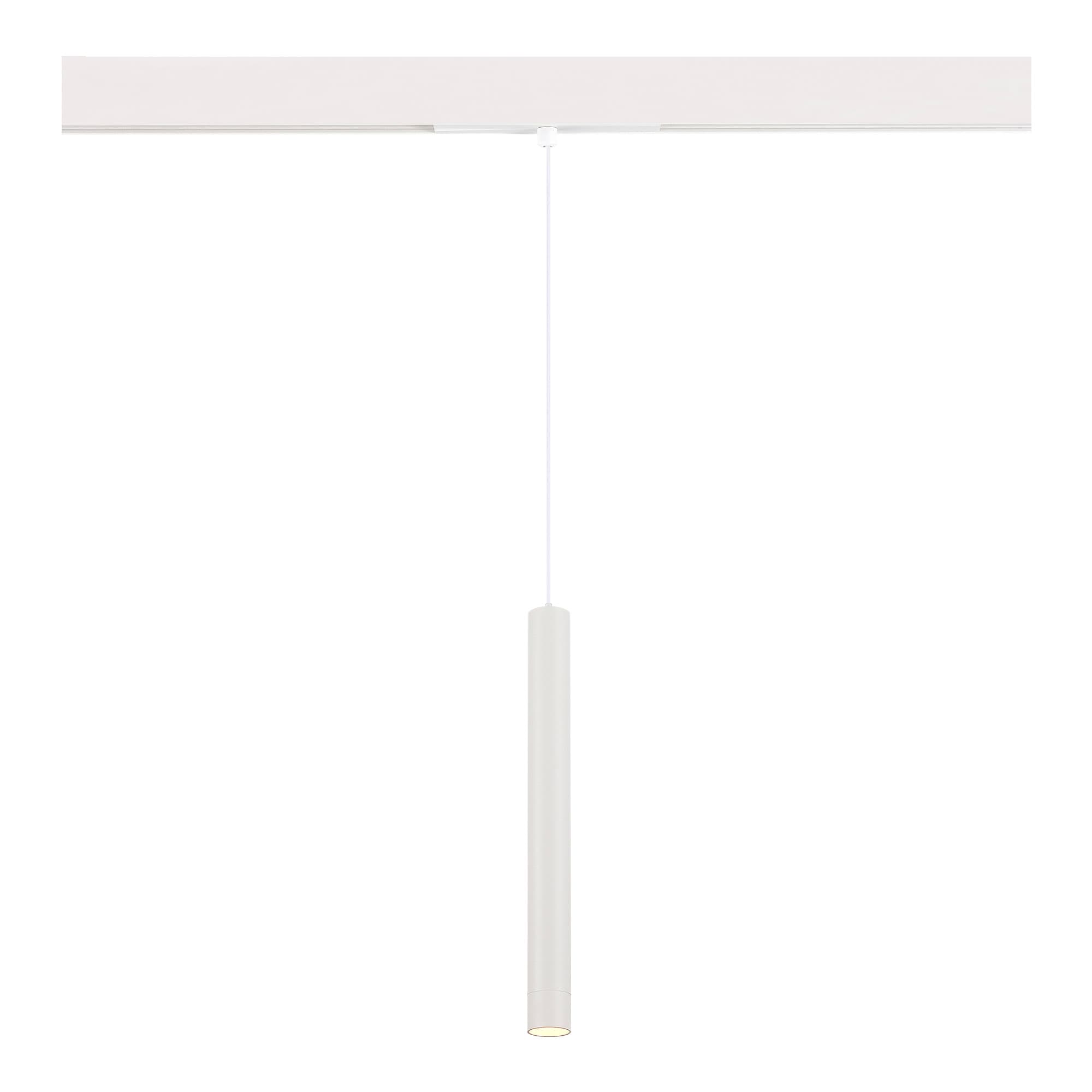 ST LUCE ST682.536.07 Магнитный трековый светильник Белый LED 1*7W 3000K Lm Ra90 36° IP20 D32xH307 48V