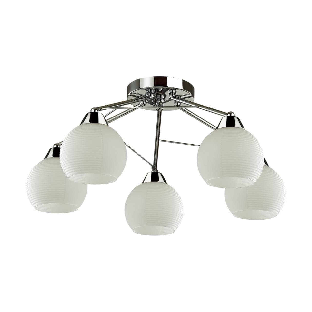 Lumion 5211/5C COMFI хром Люстра потолочная E27 5*60W 220V PATTY
