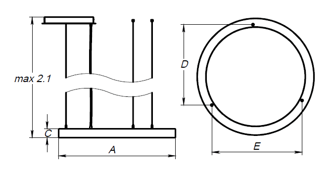 OREOL STANDARD FLD/P (850x40) 840 BL — миниатюра 3