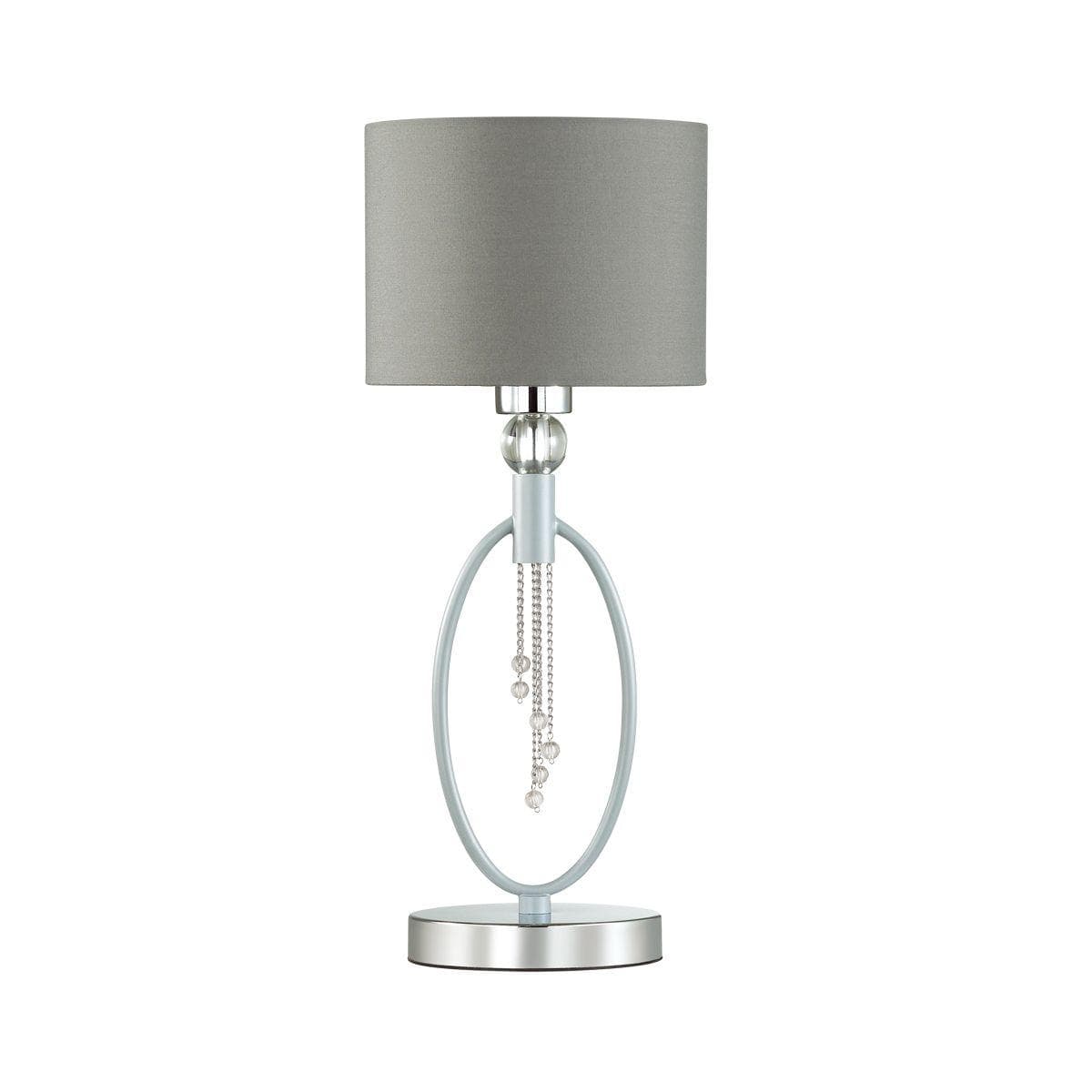 Lumion 4515/1T NEOCLASSI LN21 119 хром, серый Настольная лампа E27 60W 220V SANTIAGO — миниатюра 2