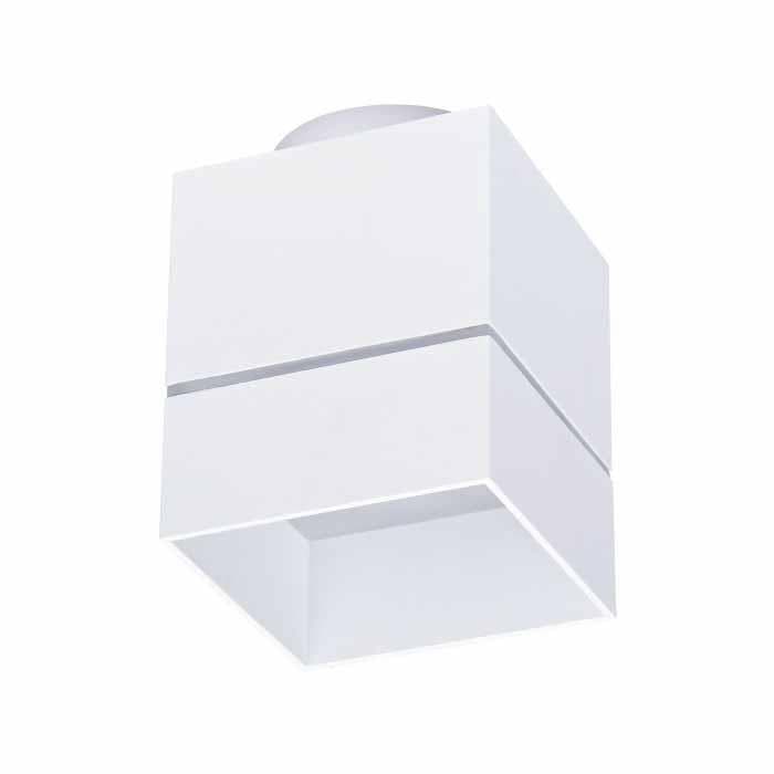 Ambrella Накладной светодиодный точечный светильник TN257 WH/S белый/песок LED 4200K 7W 80*80*100 — миниатюра 1