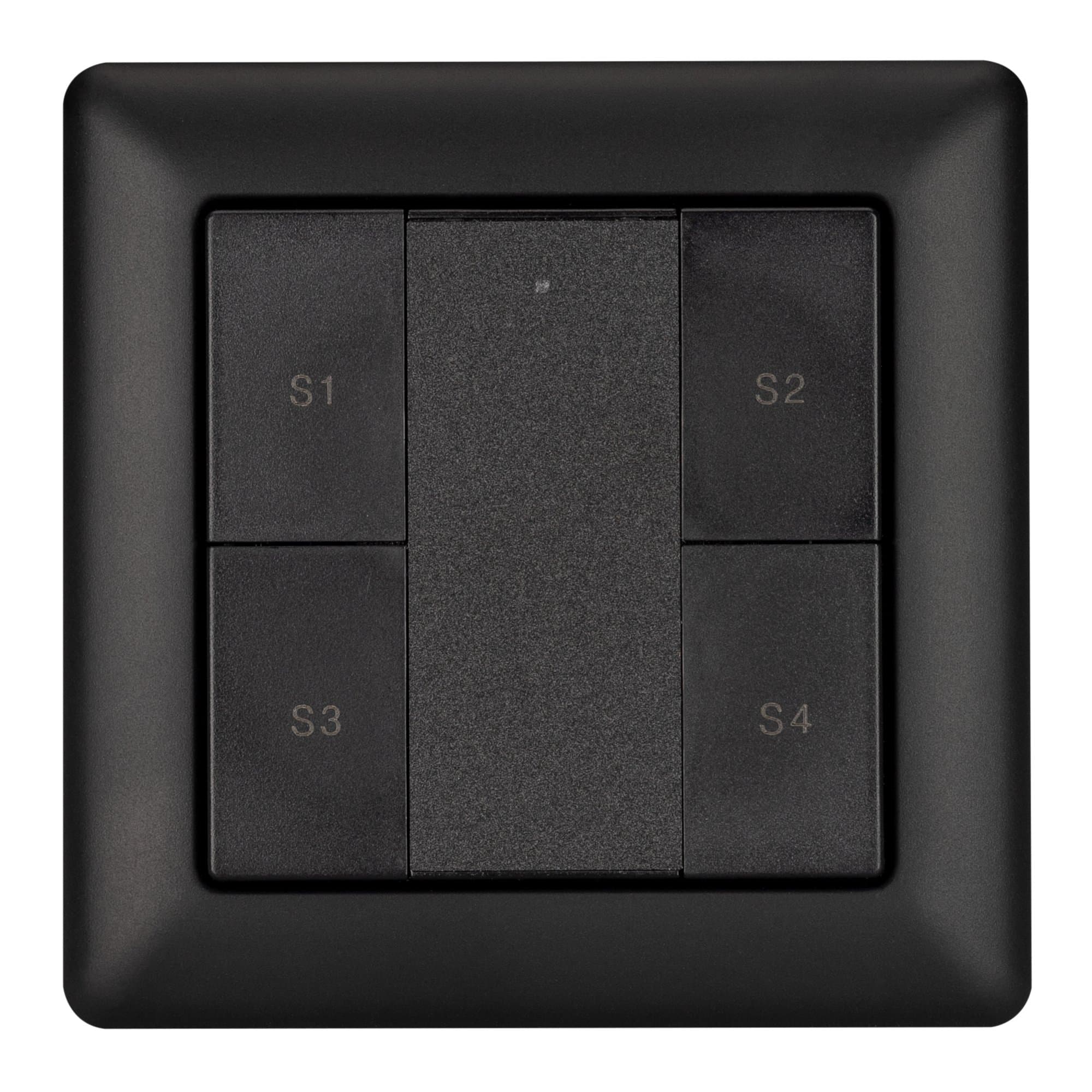 Arlight INTELLIGENT Панель DALI-223-1G-4SC-IN-BLACK (BUS, только сцены) (INTELLIGENT -) 031065 — миниатюра 3
