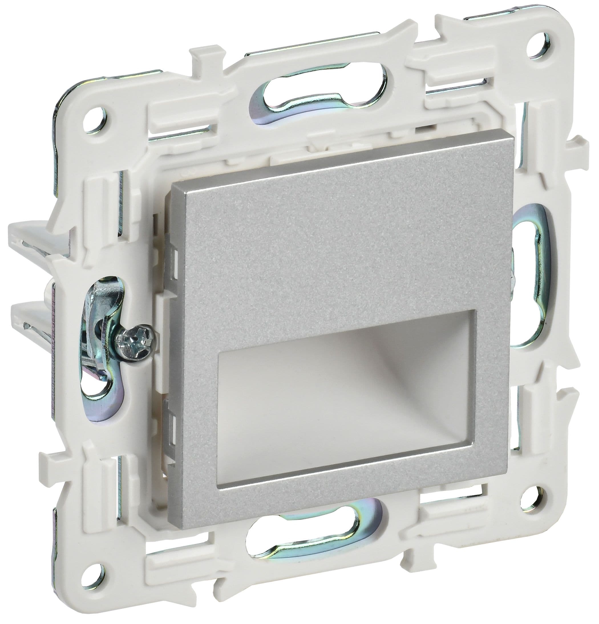 IEK SKANDY Серебряный Подсветка LED встраиваемая SK-L01S