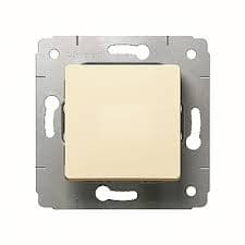 Legrand DIY Cariva Крем Выключатель кнопочный 695905 — миниатюра 2