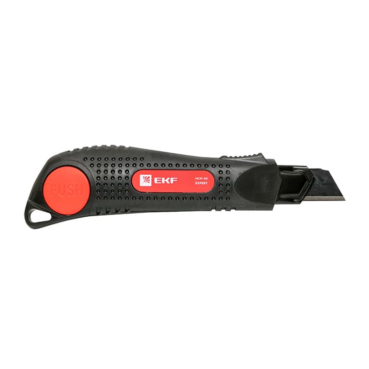 EKF Нож строительно-монтажный 18 мм НСМ-50 (18мм)(SK4) Heavy Duty (до 25 кг) Expert — миниатюра 8