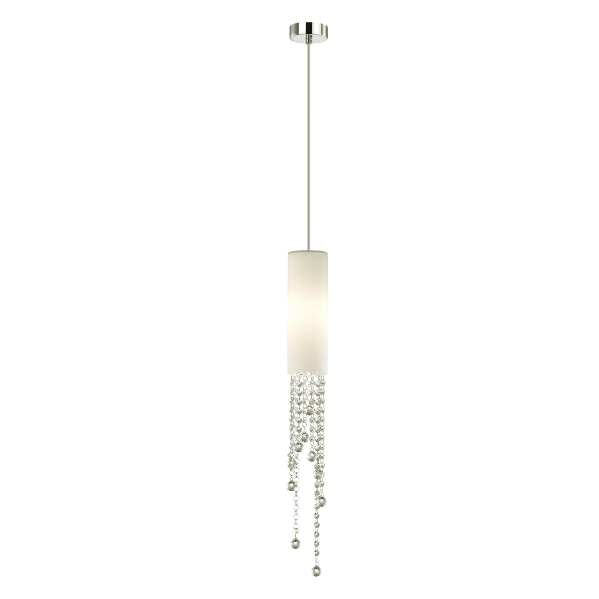 Odeon Light 2571/1 ODL13 519 хром/стекло/хрусталь Подвес  G9 40W 220V NOTTS — миниатюра 2