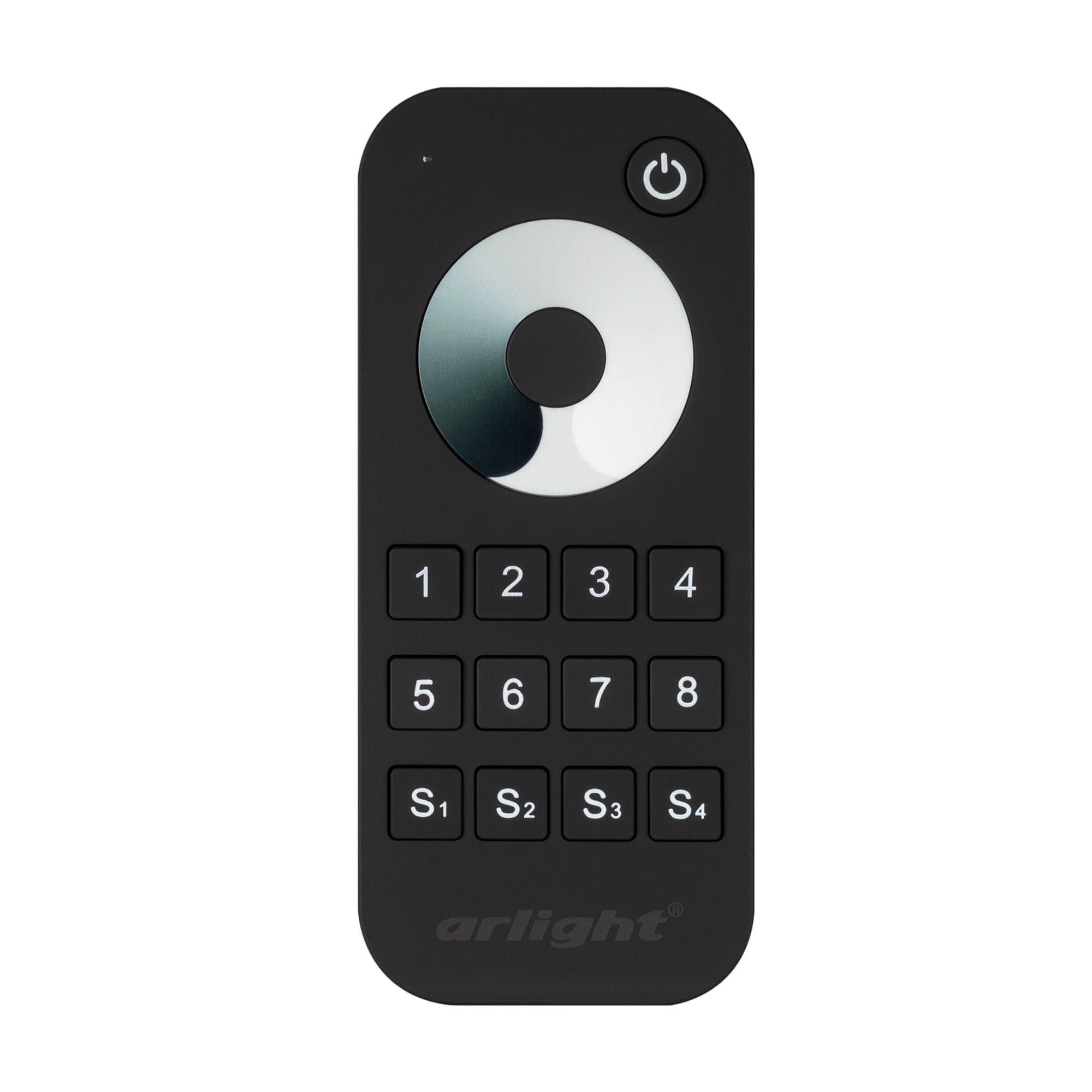 Arlight Пульт SMART-R24-DIM Black (8 зон, 2.4G) (IP20 Пластик, 5 лет) 031935 — миниатюра 2