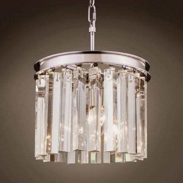 Loft Concept Odeon Clear Glass 3 Light Round Chandelier 30 Хром 40.1538
