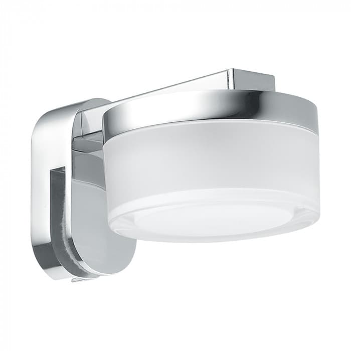 Eglo Подсветка для зеркала светодиодная 97842 ROMENDO, 4,5W(LED), сталь, хром/ пластик, прозрачный, сатинов