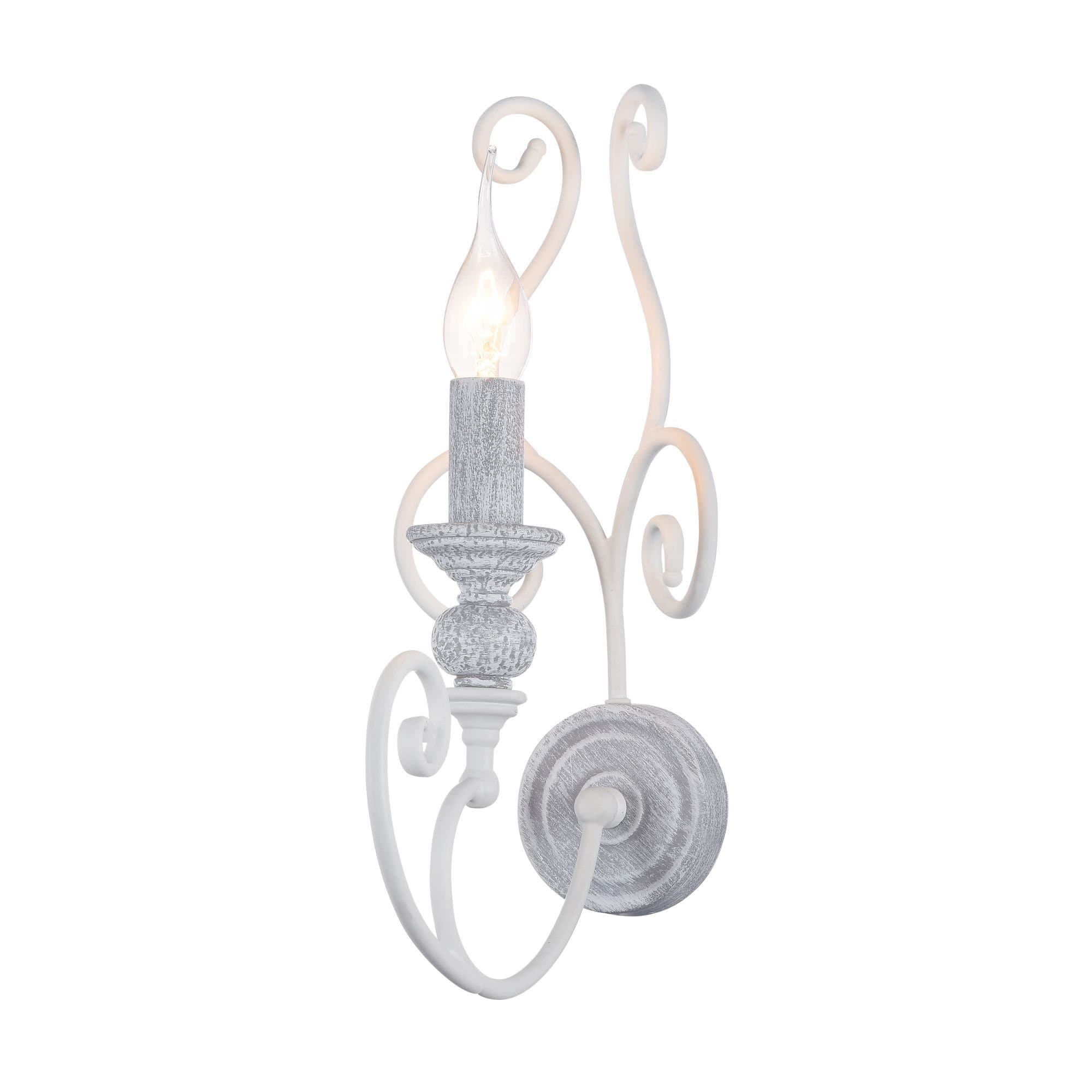 Maytoni Elegant Karina Белый Бра 1xE14 60W ARM631-WL-01-W — миниатюра 3