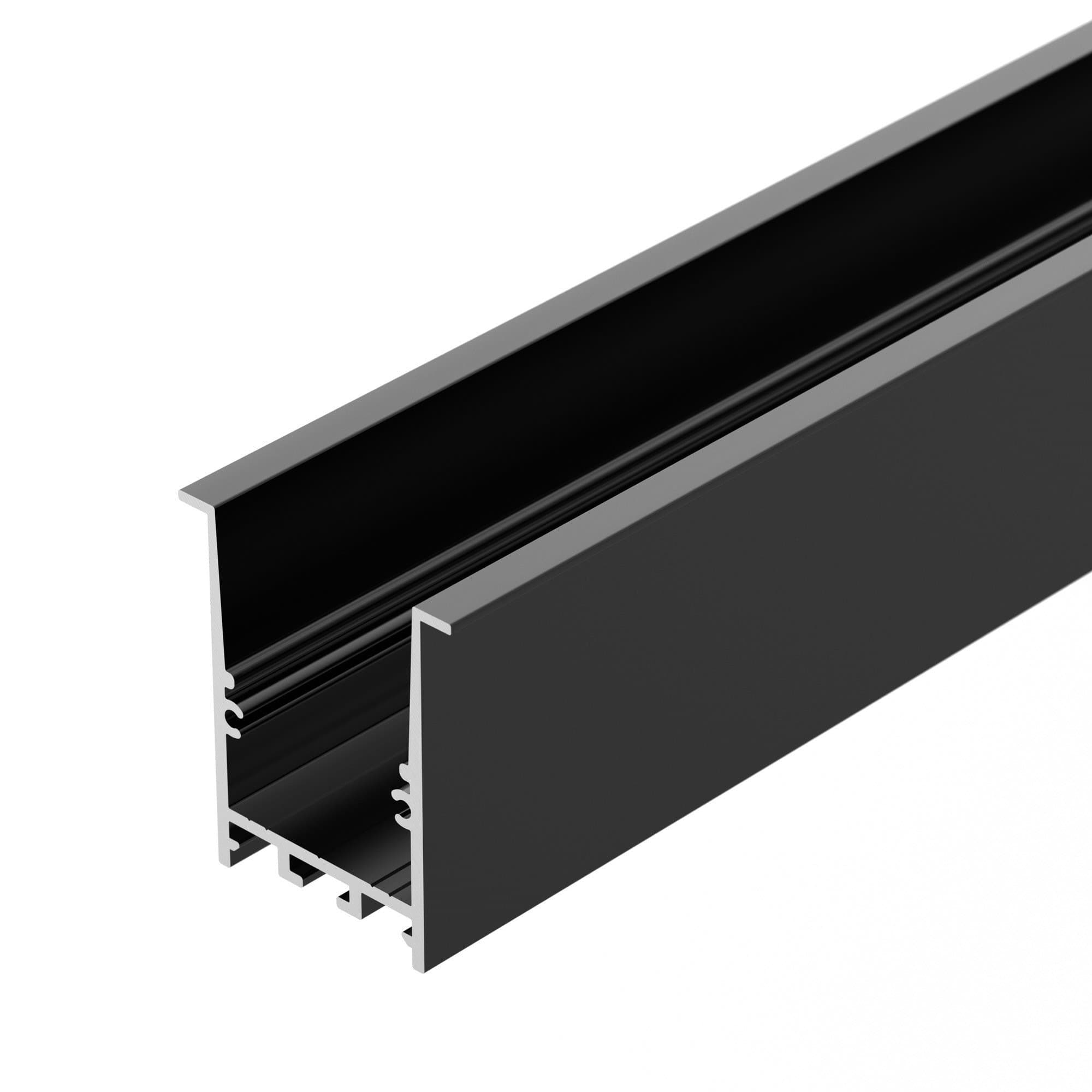 Arlight Профиль SL-COMFORT-4551-F-2000 ANOD BLACK (Алюминий) 031766 — миниатюра 2