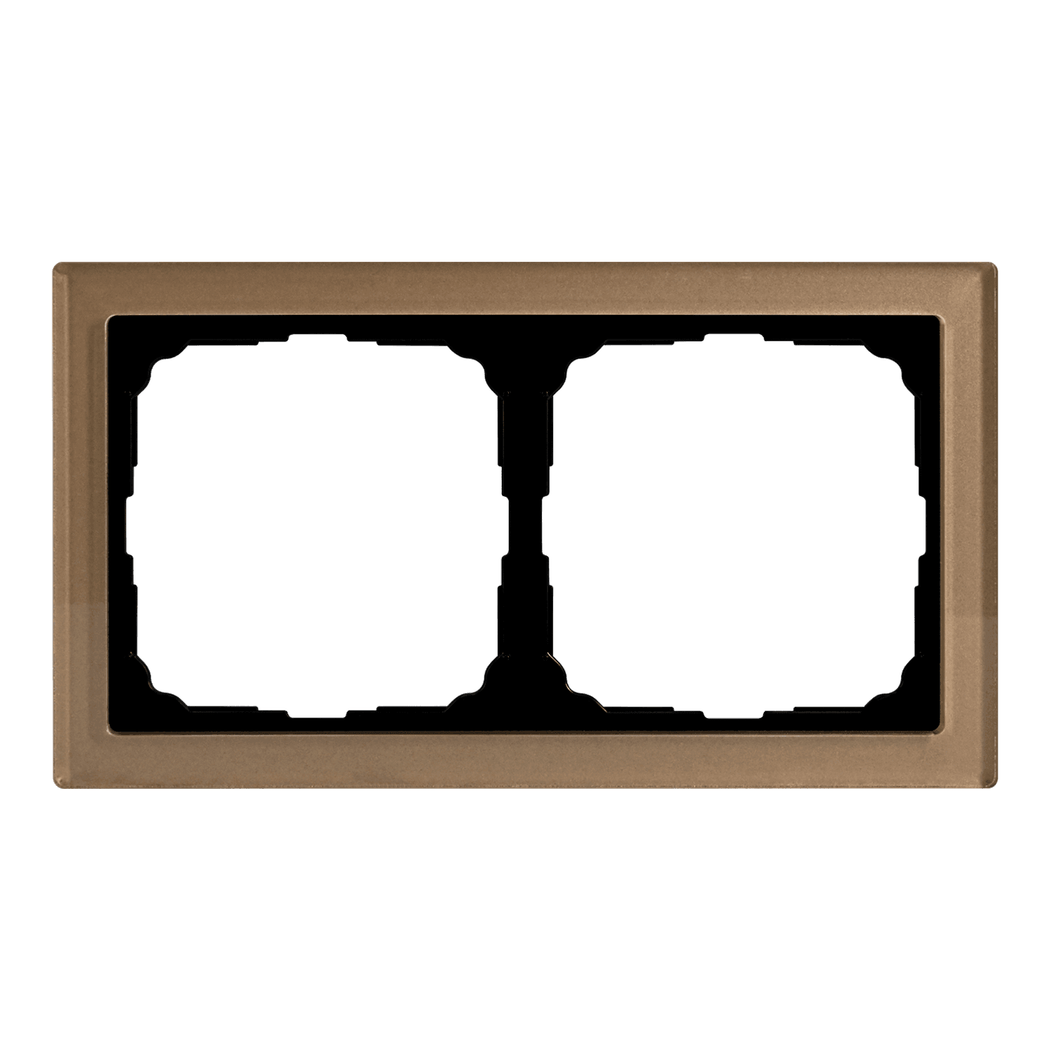 Systeme Electric ArtGallery Pure Органическое стекло Шампань Рамка 2-ая