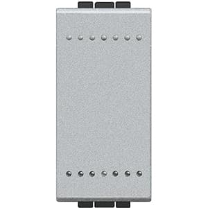 BT LL Алюминий Выключатель безвинтовой зажим, 1 мод NT4001A